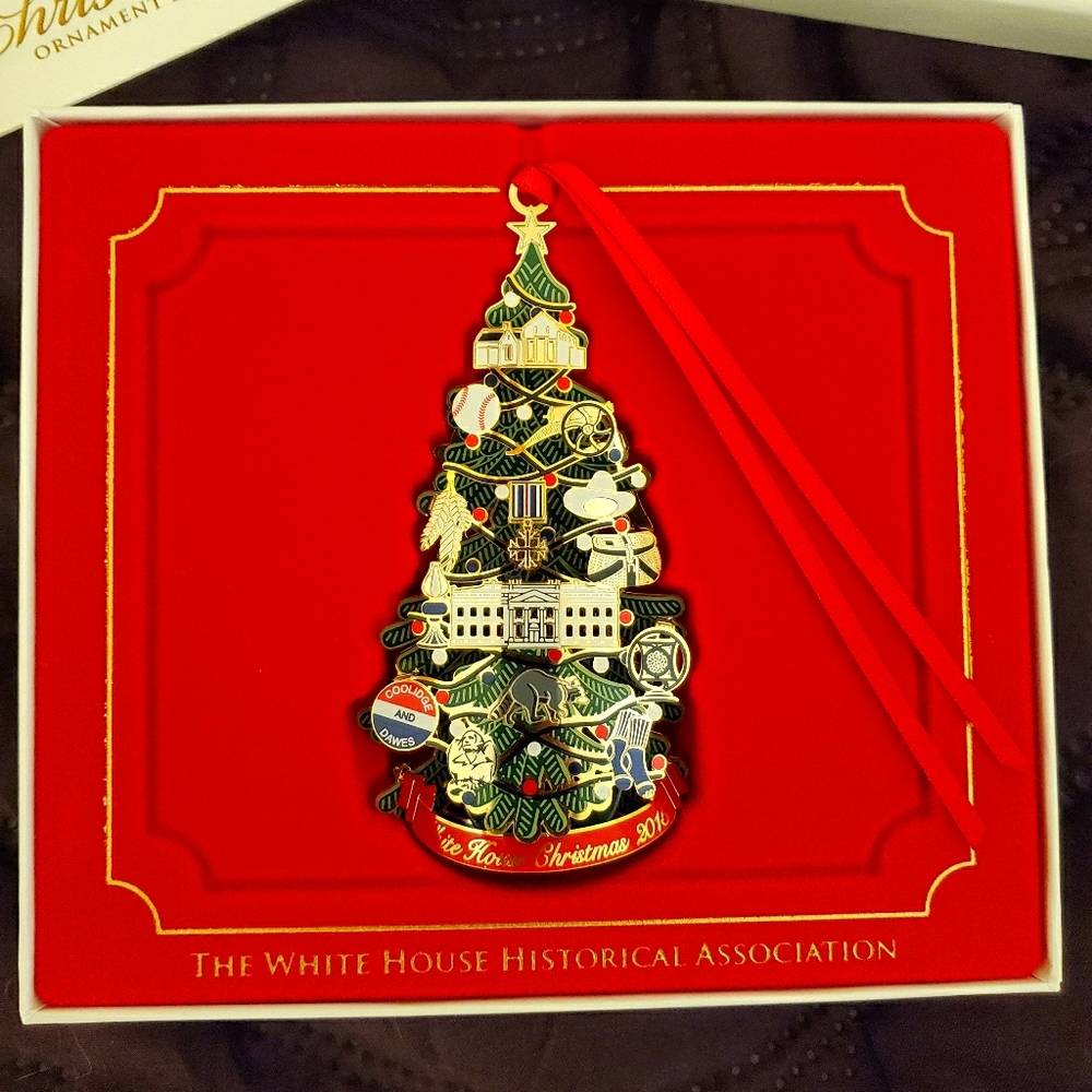 New White House Christmas Ornament 2015